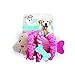 ALL FOR PAWS AFP4205 Juguete para Cachorros Little Buddy Pez Rosa