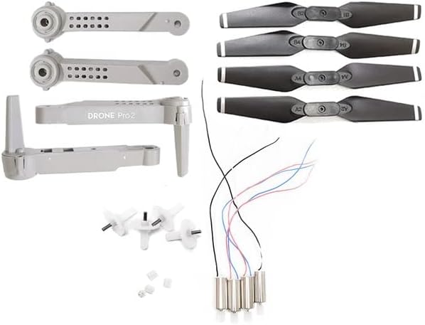 Rc Drone Quadcopter Parts Accessories | E99 Pro 2 Drone Accessory | Drone Gear Pro 2 - Parts & Accs - - (Color: White)