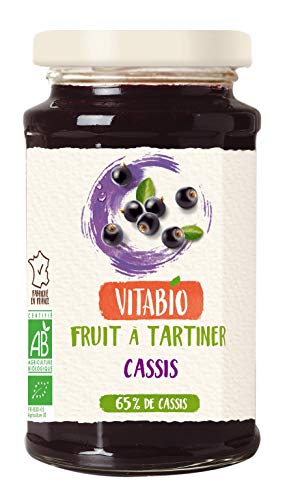  Vitabio - Fruits à tartiner - Cassis 290 g - BIO