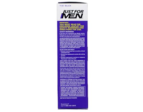 Just for Men Touch of Gray Hair Treatment Black T-55 Pack de 12 miniatura 2