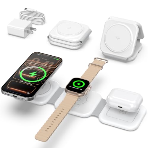 3-in-1 Foldable MagSafe Charger