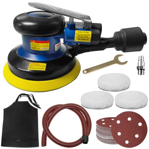 EUMAYES Druckluft Exzenterschleifer, 125mm...