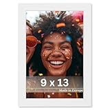 Versátiles posibilidades de aplicación: El Marco puede montarse o colgarse tanto en forMato vertical como horizontal, por lo que es extremadamente flexible. El Nolde es adecuado para retratos, Fotos familiares o recuerdos de vacaciones, y también es un regalo ideal para amigos y familiares.