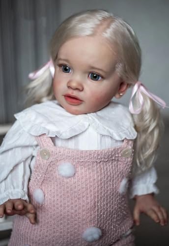 Muñeca Reborn Bebé Realista 26 Pulgadas miniatura 7