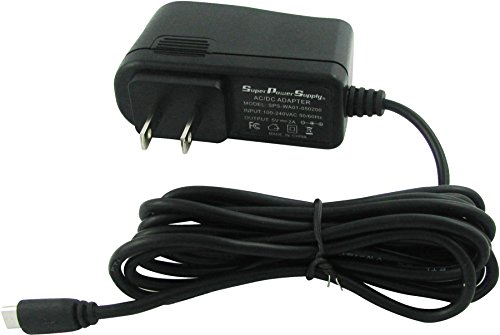 Super Power Supply® AC/DC Adapter Charger Cord Replacement for Barnes & Noble Nook Tab Wi-fi The Simple Touch Reader Tablet Wall Plug