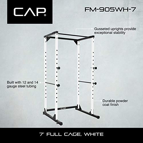 Image of CAP Barbell Full Cage Power Rack Color Series | 6' or 7' Options