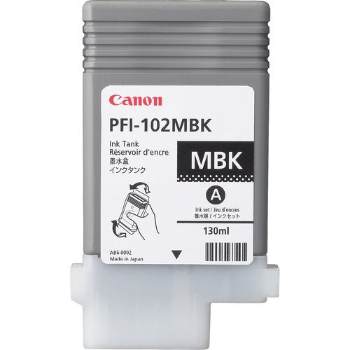 Preisvergleich Produktbild Canon Tintenpatrone PFI102MK schwarz matt Inhalt 130ml 0894B001