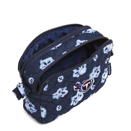 Image of Vera Bradley womens Cotton Small Stadium Crossbody Bag