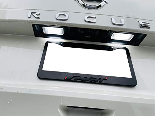 Ijdmtoy 75-078-WHITE Oem-Fit 3W Full Led License Plate Light Kit Compatible With 2019/2020-Up Nissan Altima Sentra Versa Rogue, Powered thumb #2