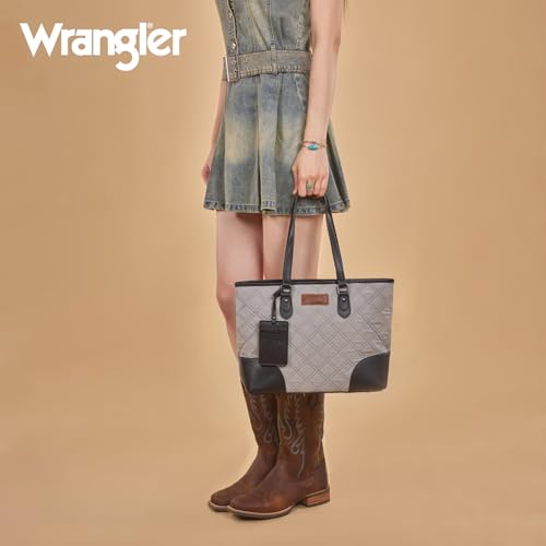 Bolso tote acolchado mediano para mujer Wrangler miniatura 2