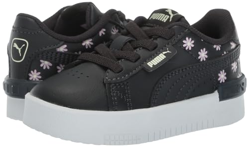 Image of PUMA Unisex-Child, Jada Alternate Closure Summer, Flat Dark Gray-Grape Mist-PUMA White, Toddler 8