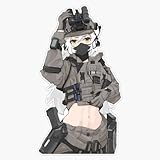 Retro Military Art Fans Anime Cute Gun Where The Best Best Girls Boys Window Bumper Sticker Decal 5'