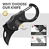 FUNBRO Small Pocket Knife Gift for Men, Keychain Box Cutter with 1.34inch Blade, Mini Folding Knives EDC Gadgets for Everyday Carry, Stocking Stuffers Gift for Adults Men Him