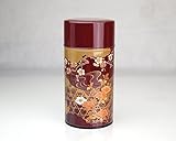 Ryu Mei Kouetsu Japanese Metal Tea Tin [ Brown ]