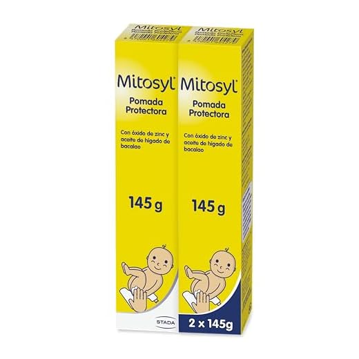 Mitosyl, Pomada Protectora, Crema de Pañal Bebé, Previene y Alivia Irritaciones, Fórmula Suave y Efectiva para el Cuidado Diario, 290g