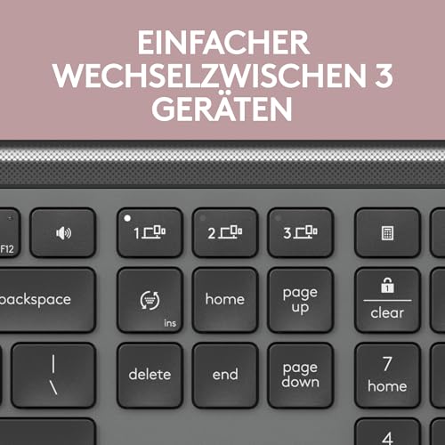 Logitech MK950 Signature Slim kabelloses Tastatur-Maus-Set – Ansicht 8