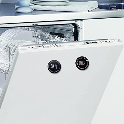 Ímã Clean Dirty para lava-louças – Placa indicadora magnética dupla face, dupla face, dupla face, du