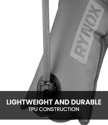 Image of Rynox Reload Hydration Bladder 2 LTR | BPA and PVC Free | TPU Material Construction | Lightweight Hydration Bladder with Helmet-Friendly Bite Valve