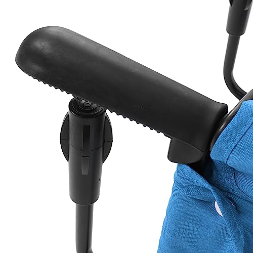 Cadeira Alta de Mesa, Cadeira Dobrável Compacta Com Gancho, para Bebês de 6 a 36 Meses (Azul)