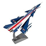 Modèle Moulage sous Pression en Militaire 1:30 pour Le Modèle d'avion De Chasse Multifonctionnel Tout Temps J-10 Firefly Ornement Fan De L'armée