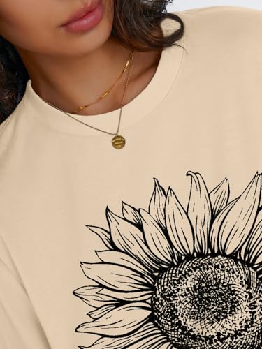Image of Trendy Queen Womens Oversized Long Sleeve Shirts Fall Tops 2026 Basic Tees