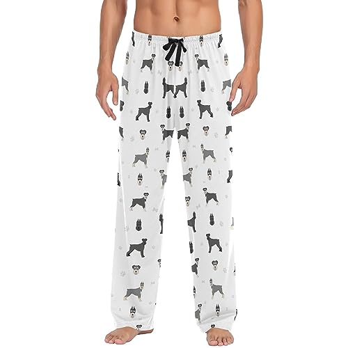 Pantalon de pyjama pour homme motif pointeur poil court pour vos week-ends