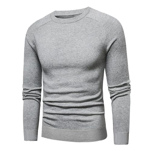 Men's Pollovers Cotton Knitted Sweater Jumper Round-Neck Knitwear Polo Jersey2