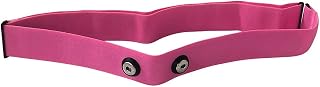 Correa elástica Ajustable para el Pecho para medir el Ritmo cardíaco para Equipos Garmin Wahoo Polar, Color CooSpo Original HRM Belt