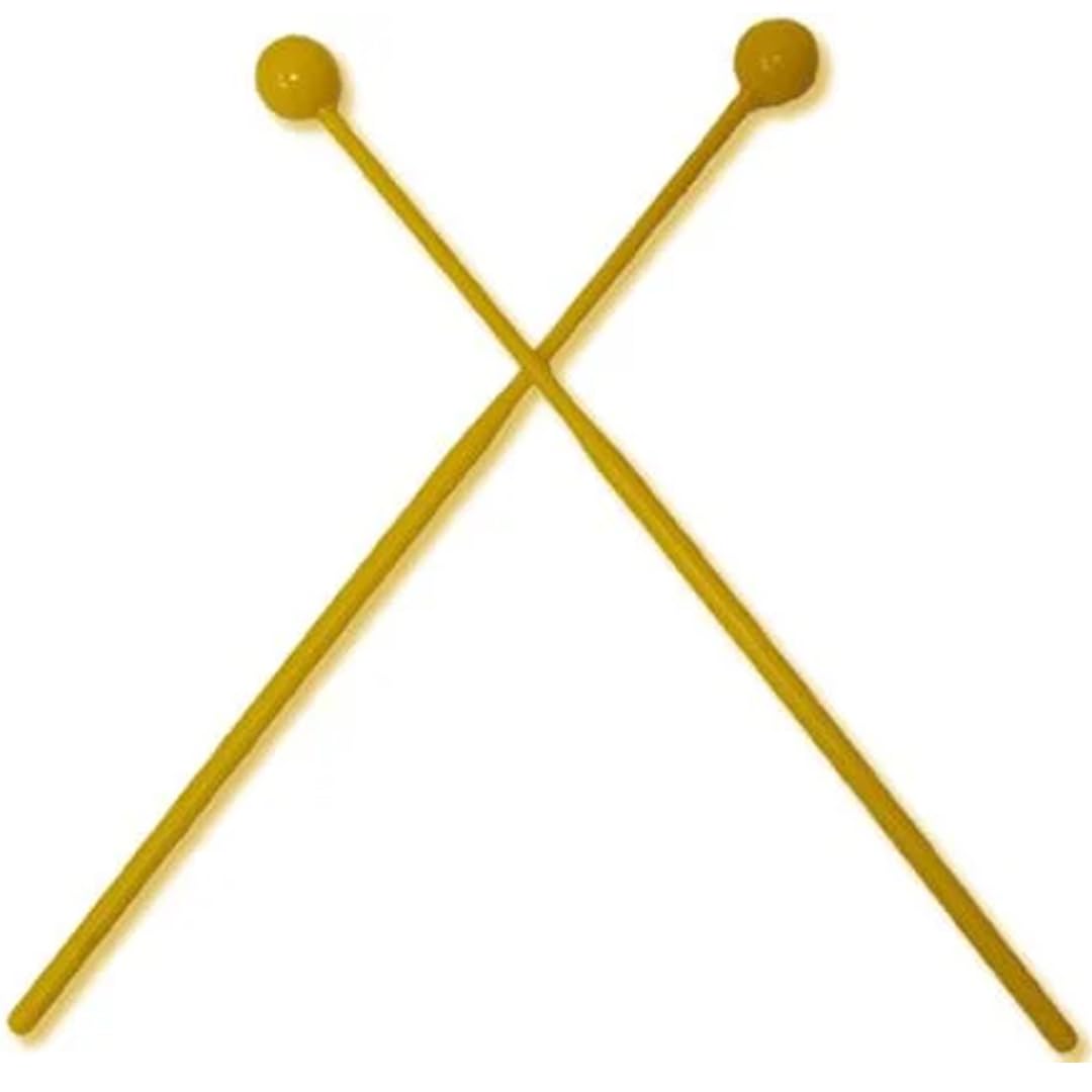Angel AG-25N3 AX-25N3 Metallofono Scolastico Primarie e Secondarie a 25 Piastre Colorate con Valigetta e Bacchette, Giallo