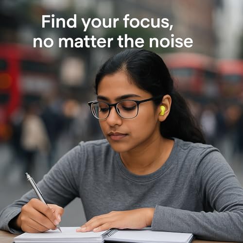 Image of Aseem Ultra Soft Foam Ear plugs for noise cancellation, Ultra Comfortable Premium Noise Reducing ear plugs for sleeping, Loud Sound Reduction, 36 dB Noise Reduction, 60 Pair