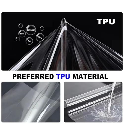 Film protection TPU Mercedes évite rayures console centrale tableau bord