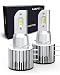 H15 LED Headlight Bulbs Super Bright LED Bulb Xenon Cool White 72W, 7600lm, 6000K, 2 pack
