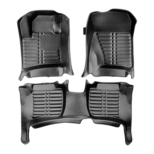 Fussmattenprofi Tapis De Voiture pour Porsche Cayenne (2ème génération) 2010-2017 – Tapis De Sol en Cuir 5D De Qualité Supérieure -%100 Ajustement...