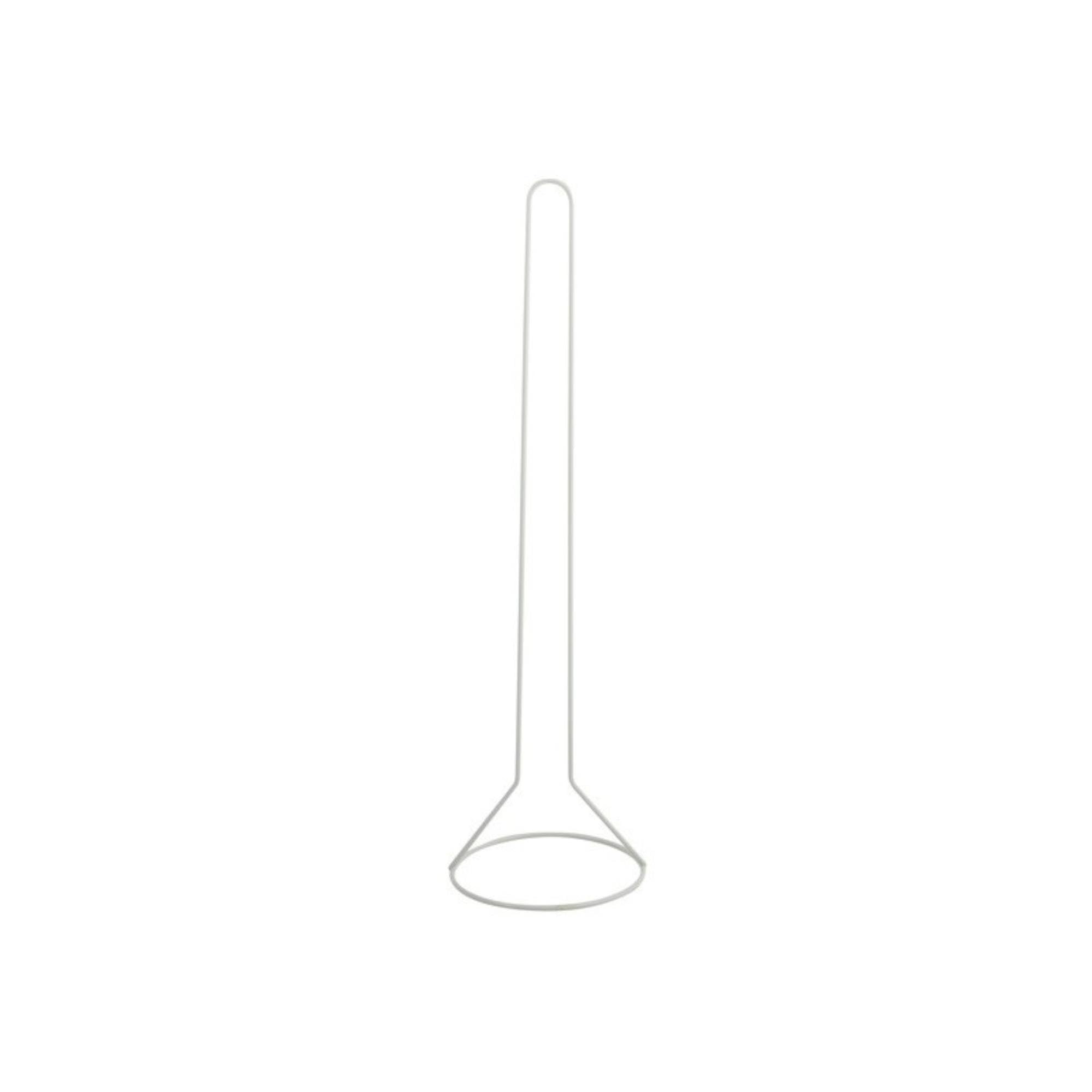 Welll Home Steel Toilet Roll Holder, White, Modern and Minimalist Design