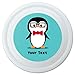 GRAPHICS & MORE Personalized Custom 1 Line Cute Nerdy Penguin with Glasses Novelty 9