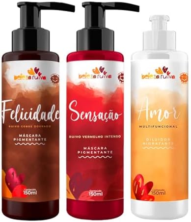 Beleza Ruiva – Kit Encanto Colors 9.44 Louro Muito Claro Cobre In...