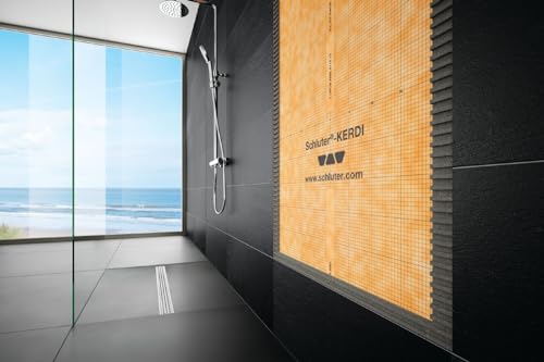 Schluter Kerdi Bonded Waterproofing and Vapor-Retardant Membrane for Tiles - 6\' 7\" Width, 49\' 2.5\" Length, 323 Square Feet - KERDI200200/15M - Thumbnail 5
