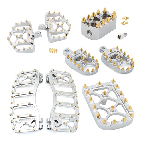 Repose-pieds de moto premium pour modèles Touring et Glide