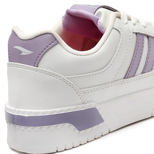 Image of ASIAN Women PARADISE-12 Casual Mid Top Sneakers,Stylish and Trendy Shoes with Laces for Women and Girls
