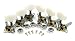 Chrome Open-gear Guitar Tuners/Machine Heads - 6-piece 3 Left / 3 Right Alignment