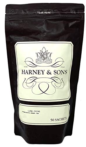 Image of Harney & Sons Lung Ching Tea, 50 ct sachet bag