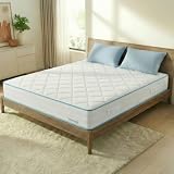 Sleephome Vaniglia Materasso Singolo 80x190 H 20 cm, Ibrido con Molle Insacchettate e Memo...