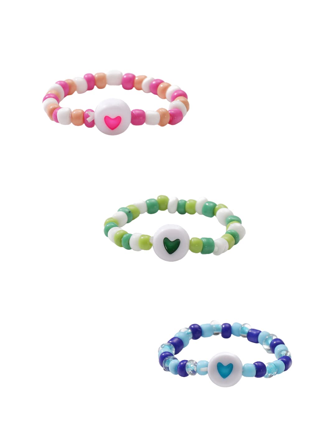 Yellow Chimes Rings for Women and Girls Handmade Adjustable Rings | Multicolor 3 Pcs Beads Ring Set Knuckle Finger Stackable Band Ring | Birthday Gift For Girls and Women (B0BPSFZGZG) Amazon Price History, Amazon Price Tracker