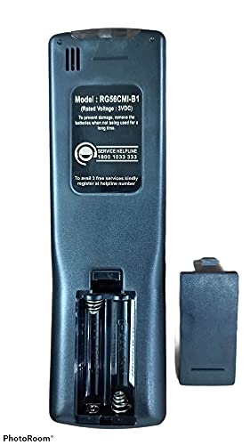 Image of Ehop RG56CMI-B1 Compatible Remote for Carrier Air Conditioner VE-235