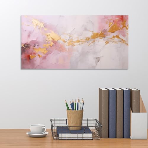Impression sur toile marbre contemporaine tableau abstrait geant 122cm decoration interieur - 4