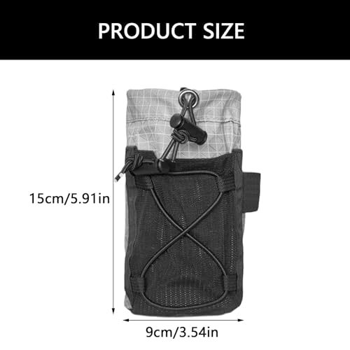 Sac portable pour bouteilles d'eau léger résistant aux chocs vert