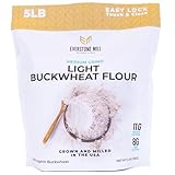 Buckwheat Flour | 5 LBS | Premium Quality Organic | Light/White | Medium Grind