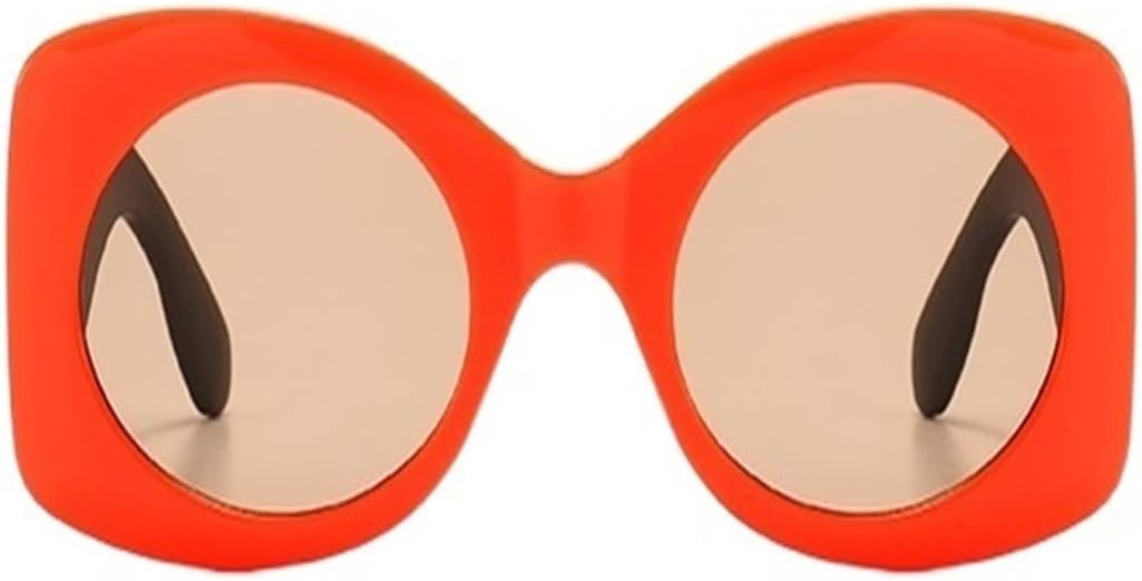 Retro rectangular sunglasses for women's square large frame oversized men's sunglasses UV400