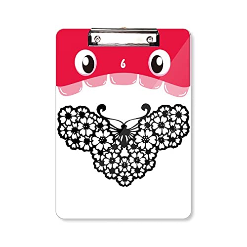 Bloc-notes d'apprentissage A4 papillon floral pour vos notes de bureau