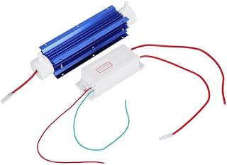 Ionizador Tubo ionizador Generador de ozono para olor Tubo de cuarzo + Potencia(10g)